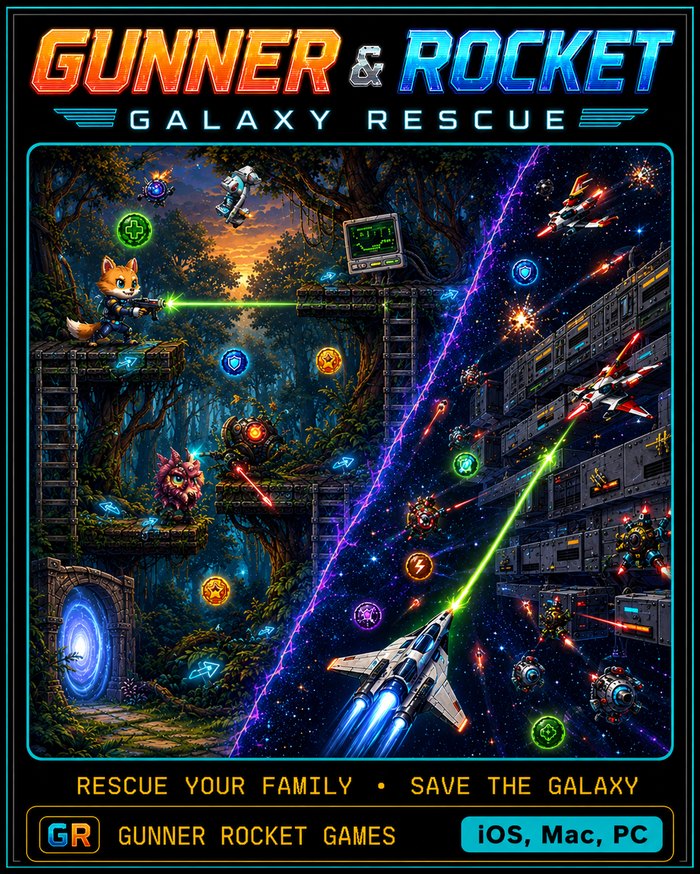 Gunner & Rocket: Galaxy Rescue