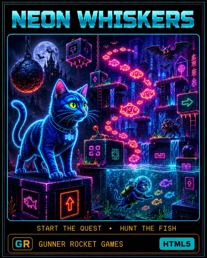 Neon Whiskers